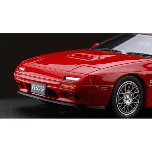 MARK43 1/43 マツダ RX-7 FC3S GT-X ブレイズレッド 完成品ミニカー