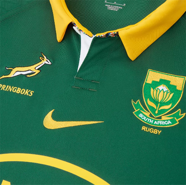 南アフリカ代表 スプリングボクス 23/24 ホームジャージ