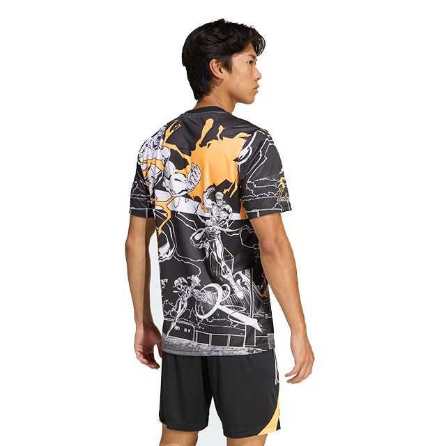 オールブラックス x MARVEL CAPTAINS RUN ジャージ