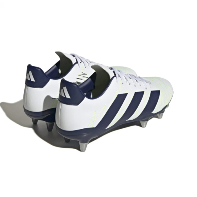 adidas Rugby カカリ SG ホワイト×ネイビー HP6895 ラグビースパイク