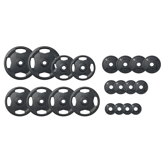 BULL ラバー プレート 175kg セット