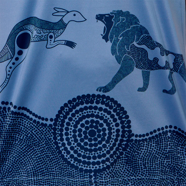 オーストラリア代表 ワラビーズ 2025 LIONS TOUR トレーニングポロシャツ