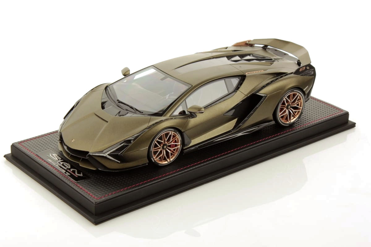 MR collection LAMBO042A 1/18 Lamborghini Sian FKP37 Verde Gea