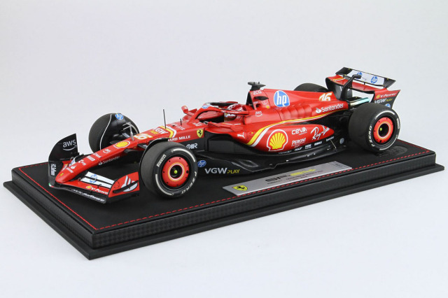 BBR 241816CDIE 1/18 Ferrari SF-24 Monaco GP 2024 C.Leclerc Winner