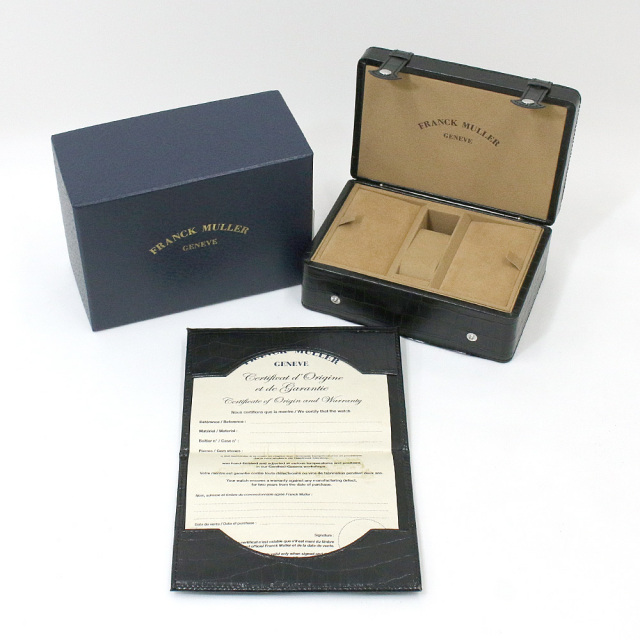 1752QZ CASA OAC ブラック FRANCK MULLER（フランクミュラー