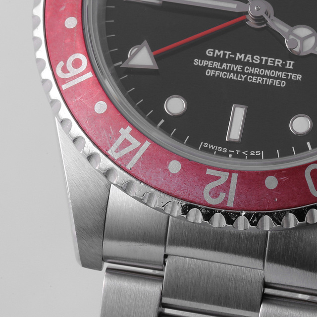 16710 ブラック ROLEX（ロレックス）GMTマスターII 赤黒ベゼル 中古