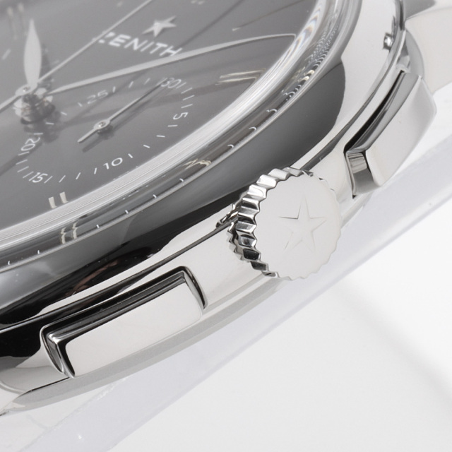 03.2270.4069/26.C493 グレー ZENITH（ゼニス）エリート クロノグラフ