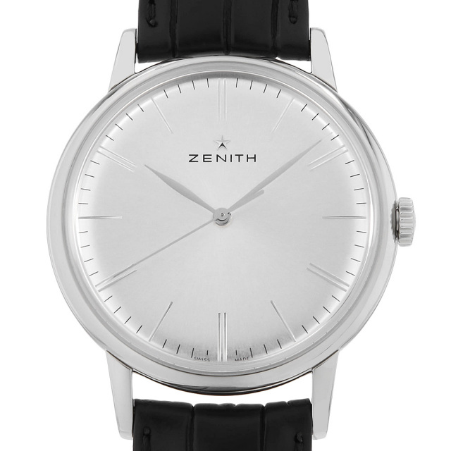 03.2270.6150/01.C493 シルバー ZENITH（ゼニス）エリート6150 中古