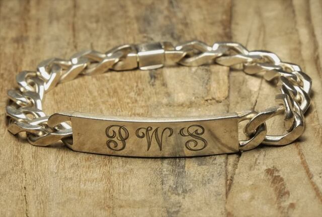 ヴィンテージ シルバー (B099) ビンテージ アクセ バングル ID