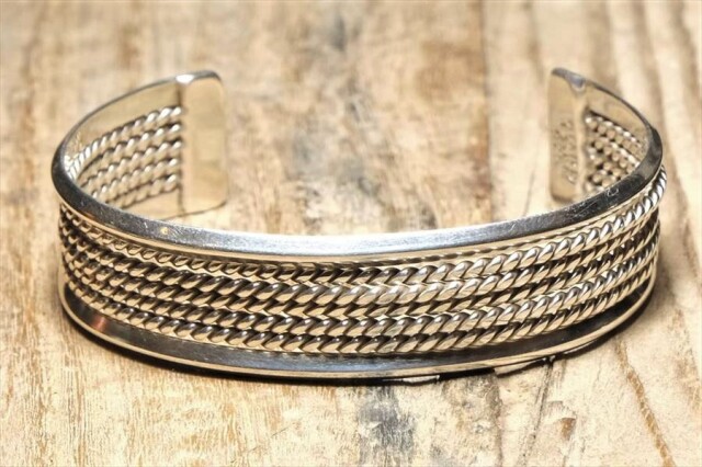 バングル ブレスレット メキシカン ジュエリー ヴィンテージ シルバー