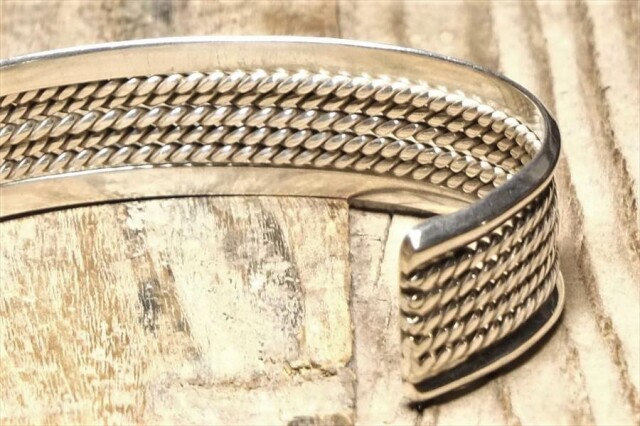 バングル ブレスレット メキシカン ジュエリー ヴィンテージ シルバー