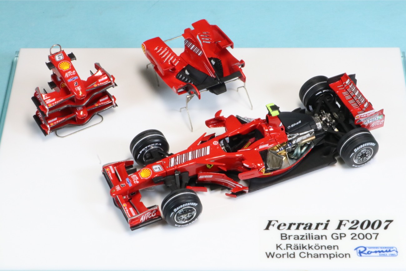 予約] ロムファクトリー 1/43 フェラーリ F2007 ブラジルGP 2007 K