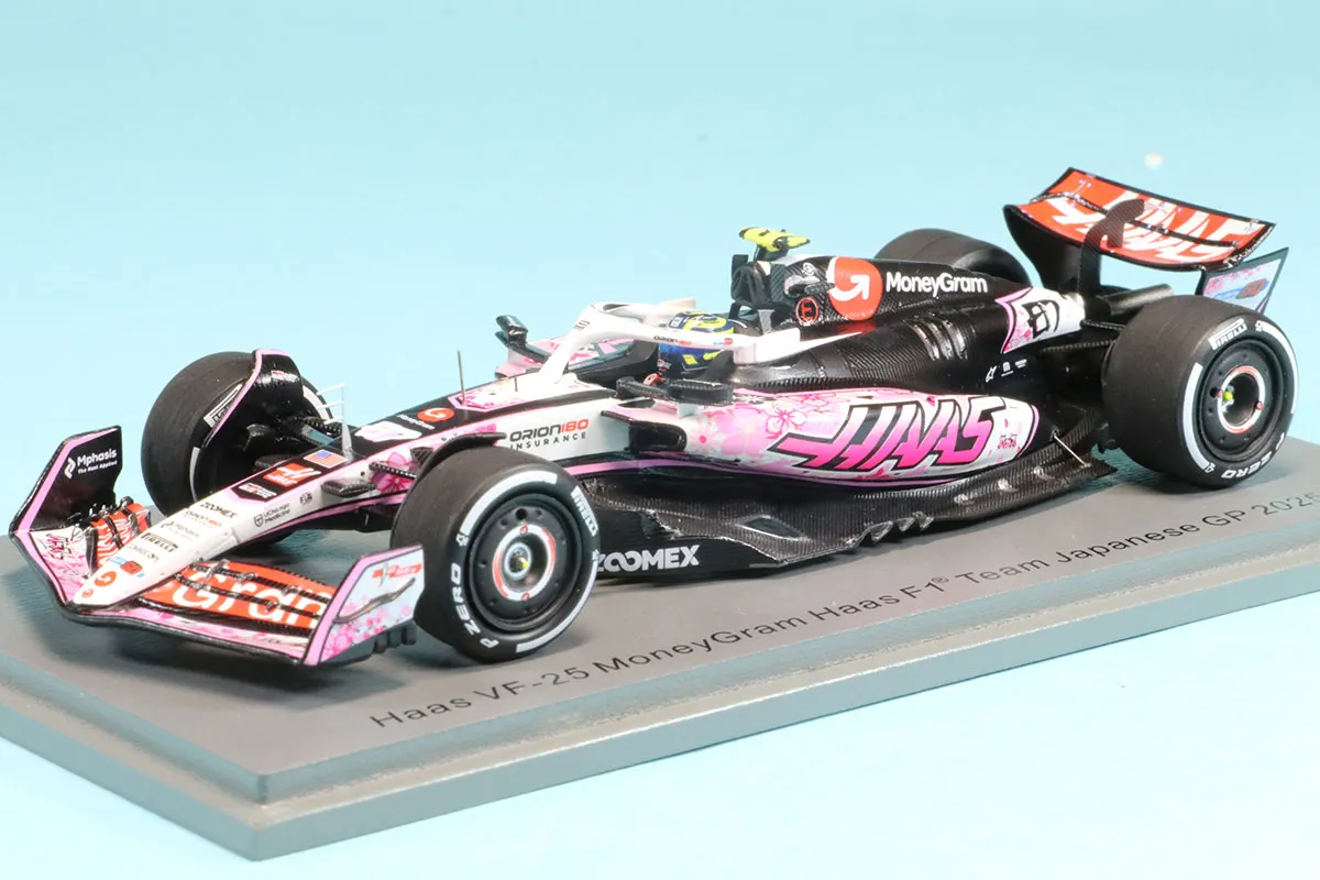 スパーク 1/43 ハース VF-25 日本GP 2025 O.ベアマン S9593 ミニカー