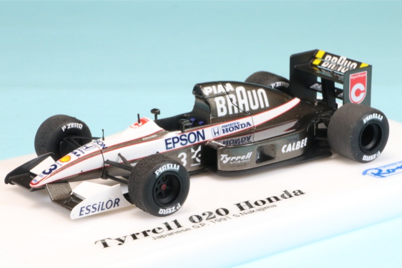 ロムファクトリー 1/43 ティレル 020 ホンダ 日本GP 1991 中嶋悟