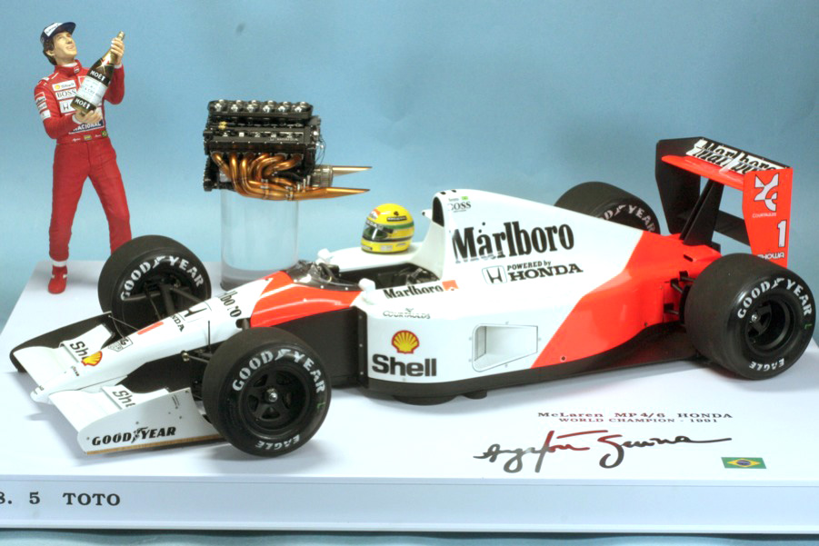 ロムファクトリー 1/12 マクラーレン MP4/6 ホンダ ワールド