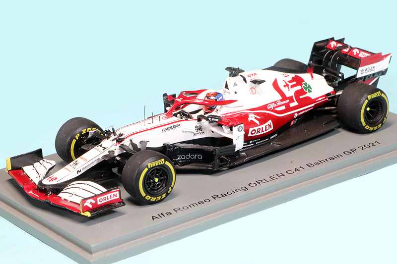 スパーク 1/43 アルファロメオ レーシング C41 バーレーンGP 2021 K