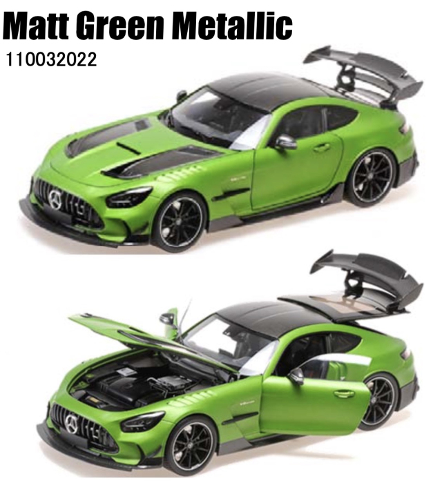 予約] ミニチャンプス 1/18 メルセデス-AMG GT ブラックシリーズ 2021