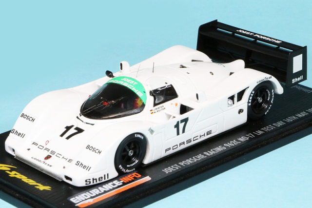 特注スパーク 1/43 JOEST ポルシェ 962C ルマン 1993 テストカー No.17