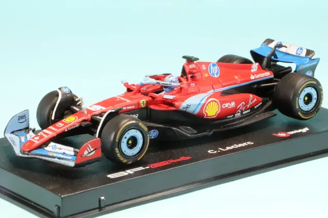 ブラーゴ 1/43 フェラーリ SF-24 2024 イタリアGP No.16 C.ルクレール