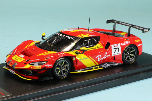 ルックスマート 1/43 フェラーリ 296 GT3 スパ 24h 2023 No.71 LSRC176