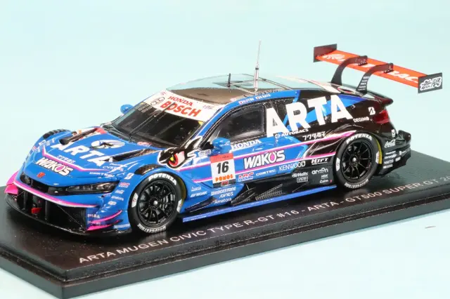 スパーク 1/43 ARTA シビック TYPE R-GT（#16） スーパーGT 2025 GT500