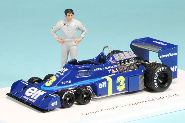 ロム特注スパーク 1/43 ティレル P34 日本GP 1976 J.シェクター