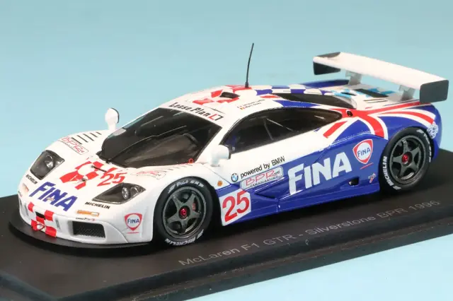 スパーク 1/43 マクラーレン F1 GTR FINA BPR シルバーストーン 1996