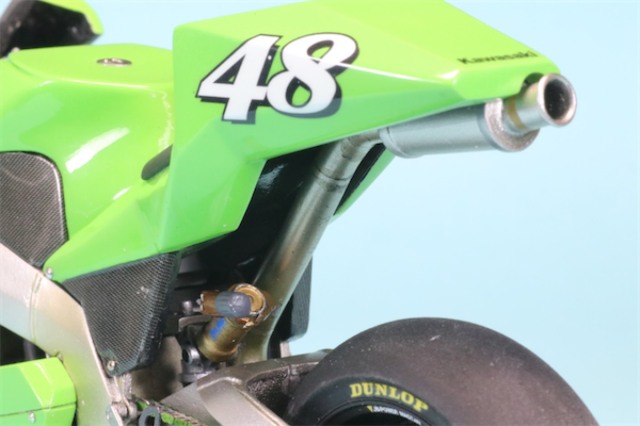 受注製作見本] ロムファクトリー 1/12 カワサキ ZX-RR モトGP 2002