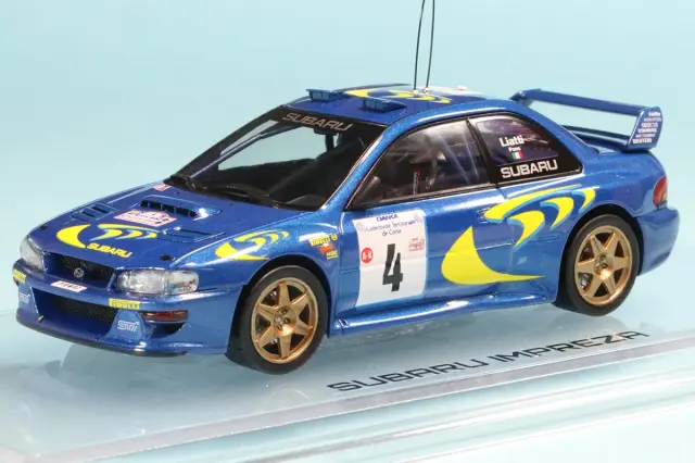 ホビージャパン 1/43 スバル インプレッサ モンテカルロ 1999 No.5 R