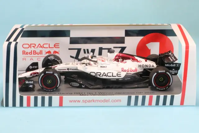 スパーク 1/43 レッドブル RB21 日本GP 2025 M.フェルスタッペン