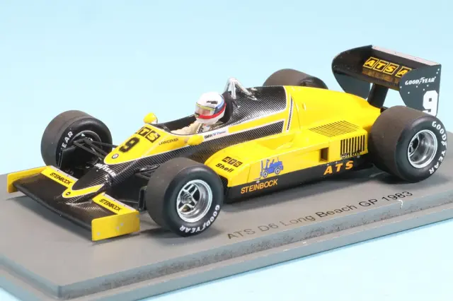 スパーク 1/43 ATS D6 ロングビーチGP 1983 M.ウィンケルホック S3920