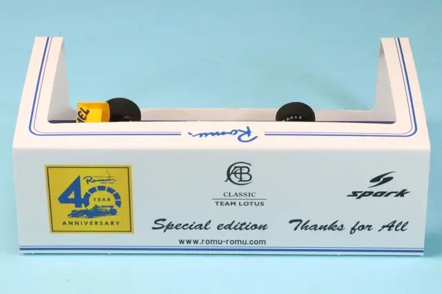 40周年記念商品 ロム特注スパーク 1/43 ロータス 101 ジャッド 日本GP