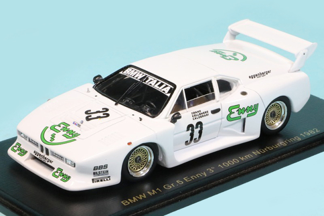 レースランド特注スパーク 1/43 BMW M1 Gr.5 ニュル 1,000km 1982 RS1753