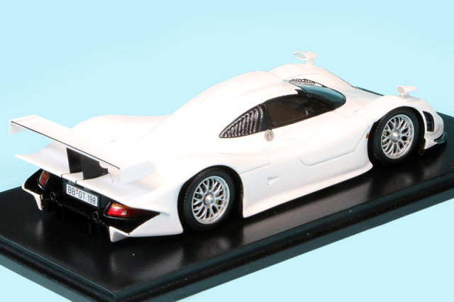 スパーク 1/43 ポルシェ 911 GT1 ストリートVer. 1998 ホワイト S5998