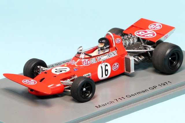スパーク 1/43 マーチ 711 カナダGP 1971 M.ボイトラー S7262