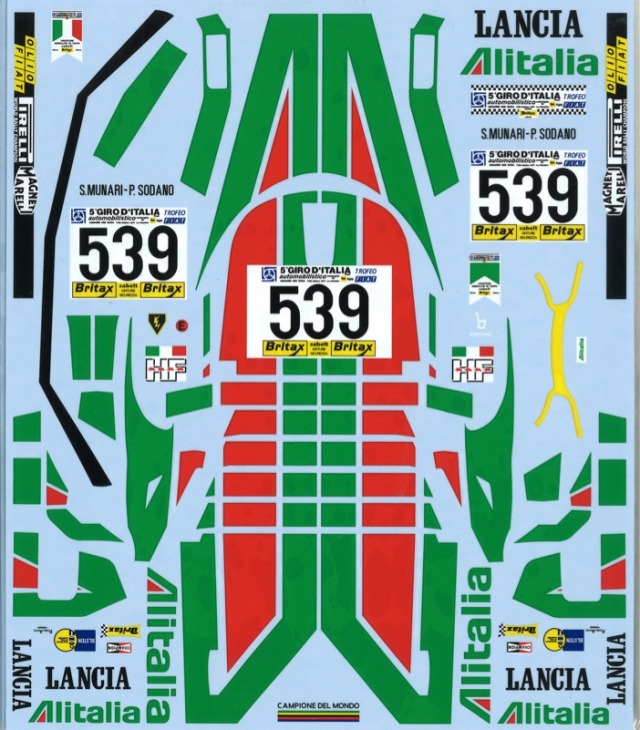 MC-D952 - ミュージアムコレクション 1/24 ランチア ストラトス ターボ
