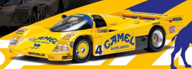 予約] タイニー×スパーキー 1/64 ポルシェ 962C ルマン 1988 No.4 YO64013
