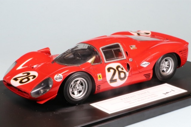 Ken-1 Model Car Works 1/24 フェラーリ 330 P4 デイトナ 24h 1967 3rd