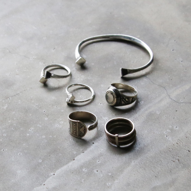 TOUAREG SILVER (トゥアレグシルバー)[RING10SP] 7連 リング (SLIVER