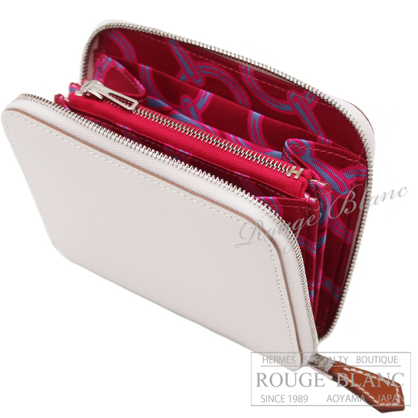 エルメス アザップ シルクイン コンパクト グリペール (内側 ルビー