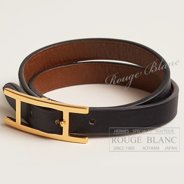 エルメス レザーブレスレット ”ビーアピ