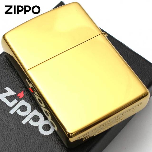 Zippo ジッポー レギュラー チタニューム ゴールド ポリッシュ 鏡面