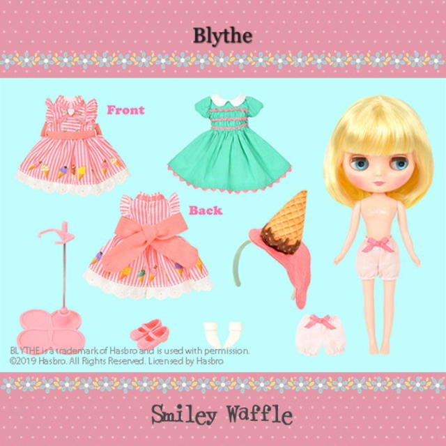 Blythe ミディブライス 【 スマイリーワッフル 】