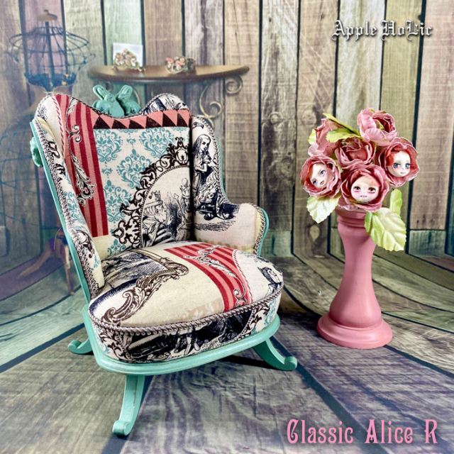 アップルホリックのドール チェア【 ロッソ クラシック アリス R Rosso