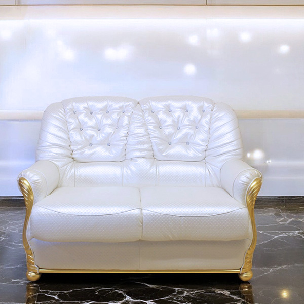 輸入家具 イタリア製：LEONARD(レオナルド) 2人掛けソファ(アーム