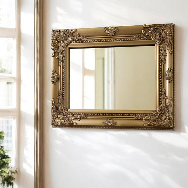 全2色】ロココ調 ウォールミラー 壁掛け鏡 チャーチルウッド｜Y-KAGU