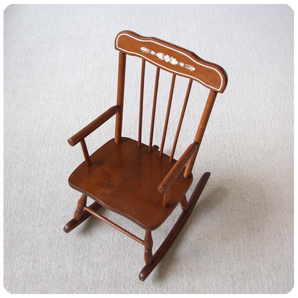 イギリス ビンテージ チャイルドロッキングチェア/スティックバック
