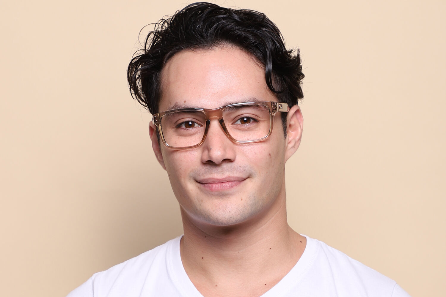 Oakley OX8156 HOLBROOK RX 815614 Polished Transparent Sepia Brown