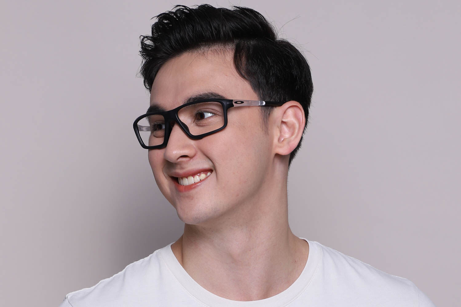 Oakley OX8076 CROSSLINK ZERO 807603 Matte Black Eyeglasses