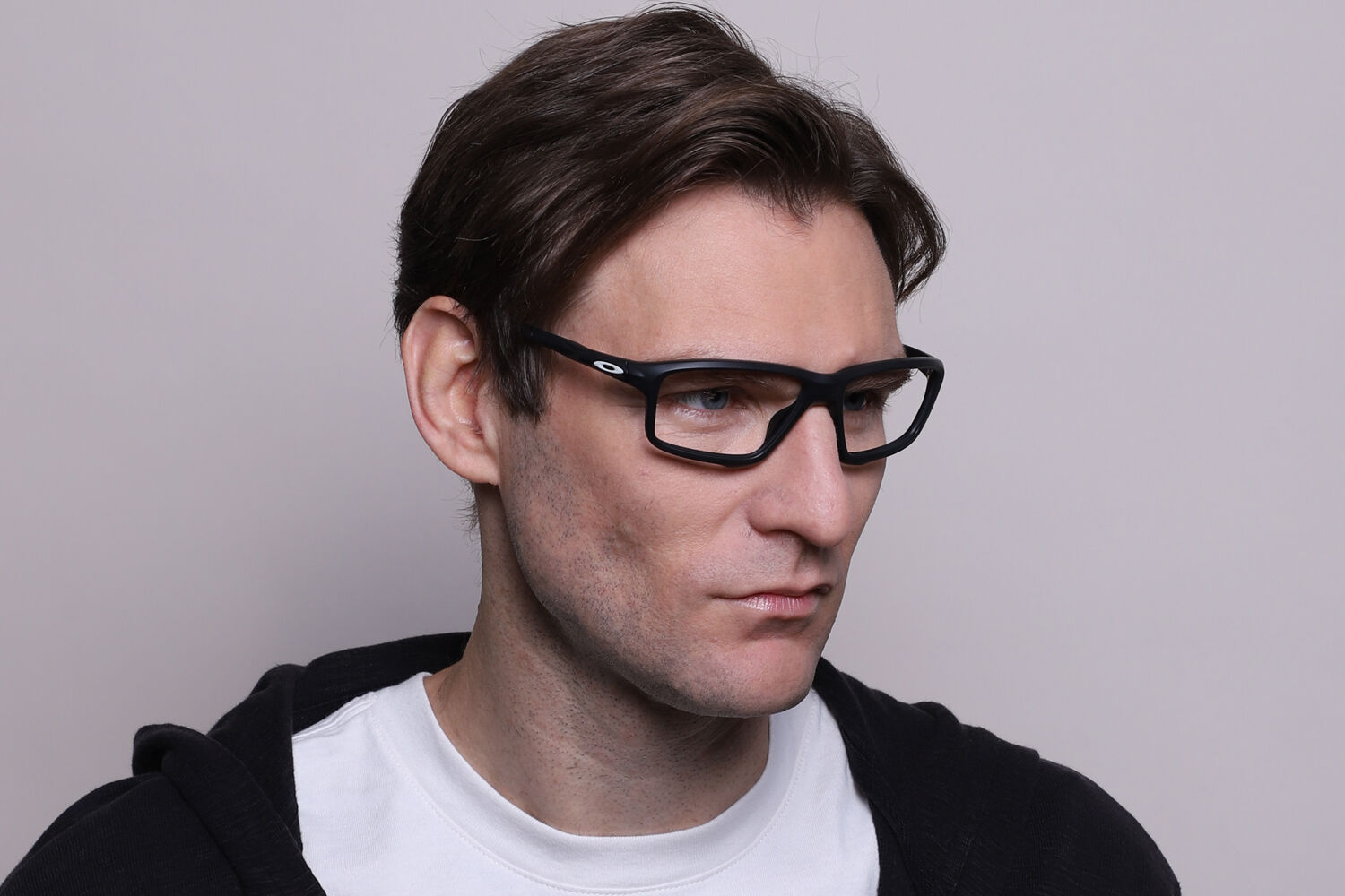 Oakley OX8076 CROSSLINK ZERO 807607 Satin Black Eyeglasses